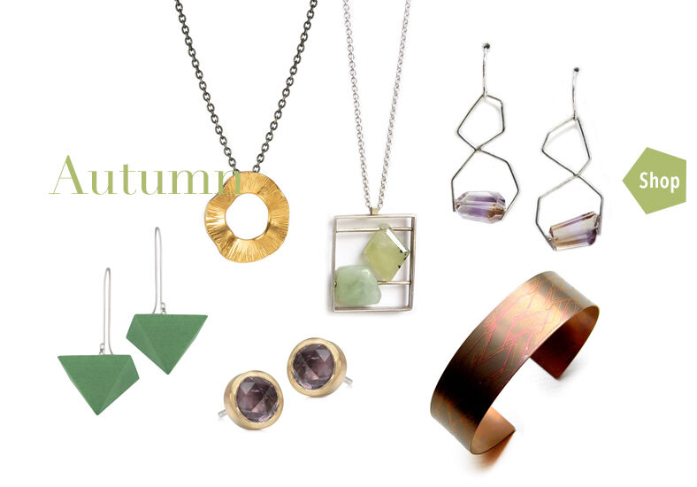 designer jewellery with autumnal vibes