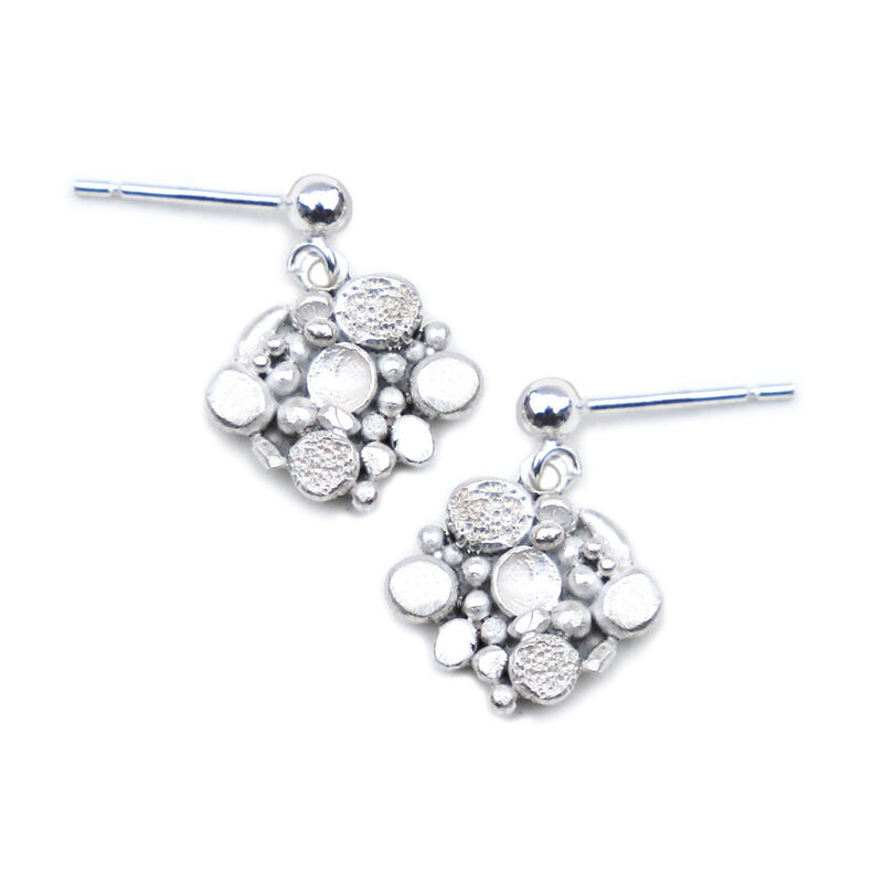 Pebble drop earrings small by Sarah Blake - product images