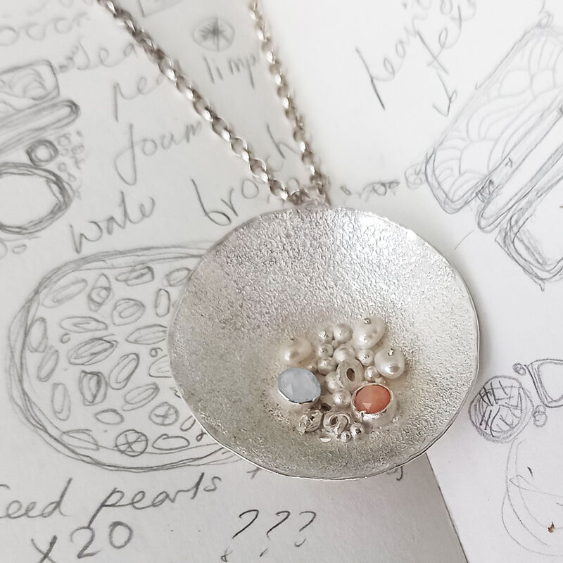 Crustacean dish pendant by Sarah Blake - product images  of 