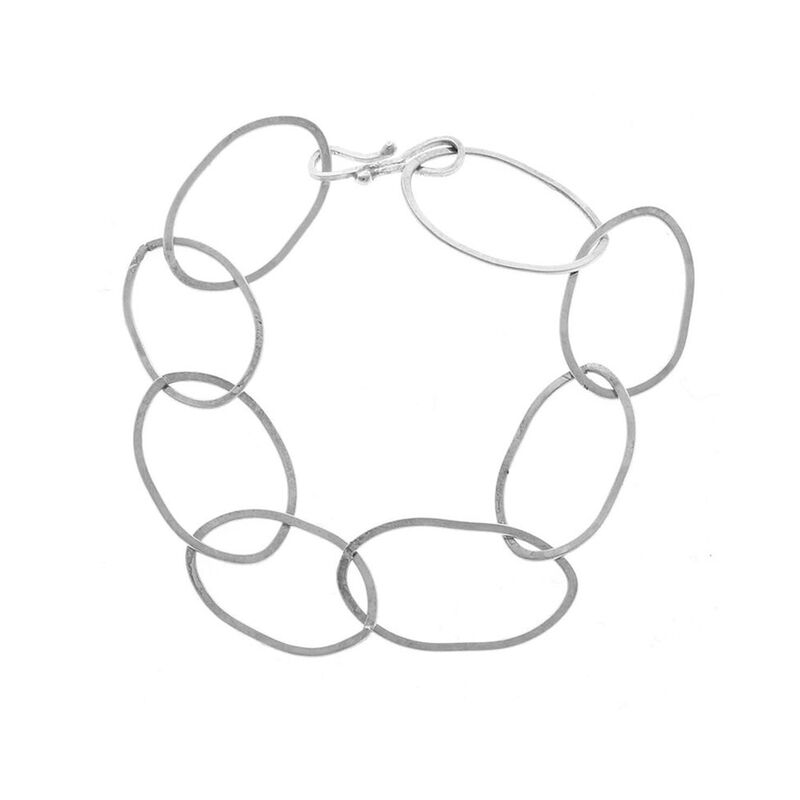 Oval Links Silver Bracelet by Catherine Marche  - product images  of 