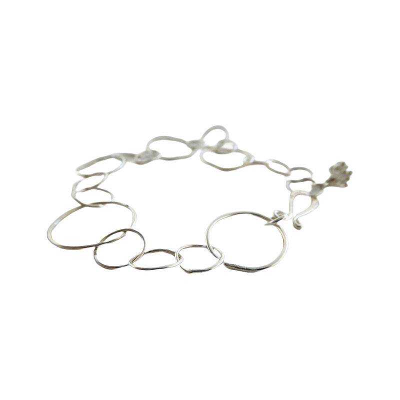 Loopy Bracelet in recycled silver by Catherine Marche - product images  of 