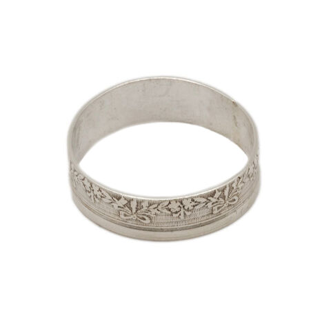 Bows,ring,silver,by,tJL,silver engraved wide ring, textured surface silver ring, recycled clock jewellery