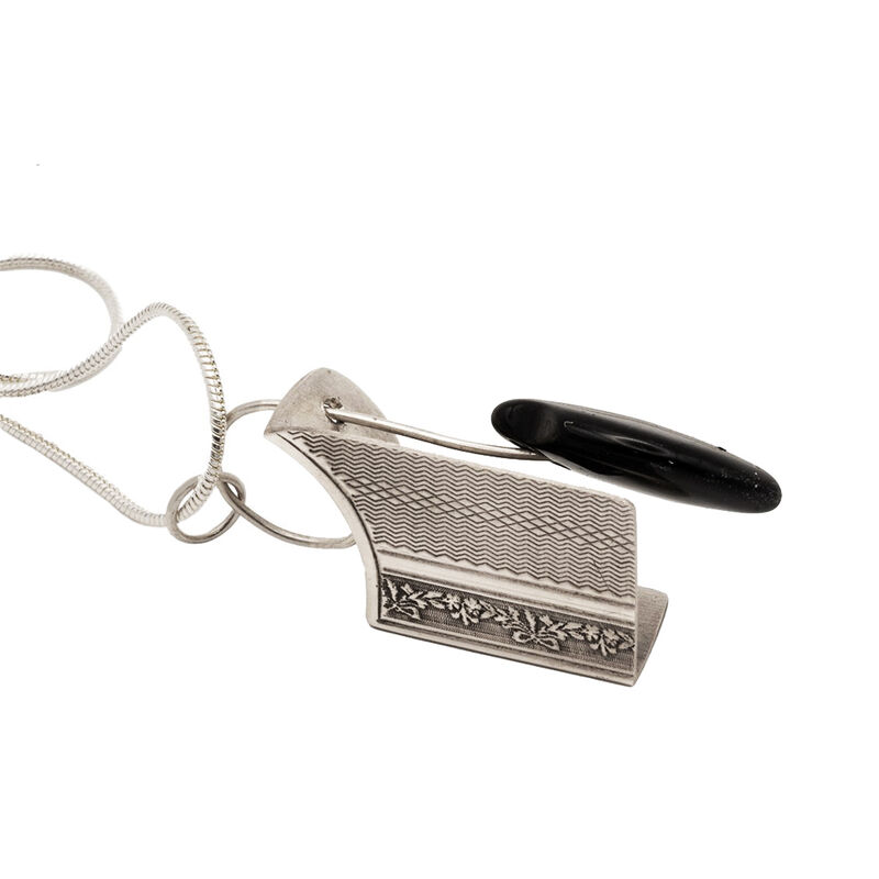 Pebble necklace silver by tJL - product images  of 