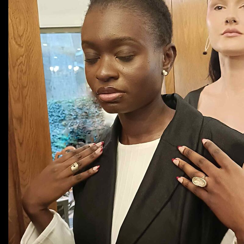 London Blue Topaz Cocktail Ring by Catherine Marche - product images  of 