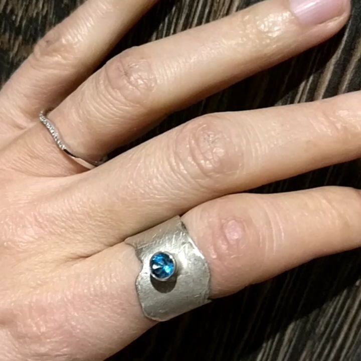 London Blue Topaz Cocktail Ring by Catherine Marche - product images  of 