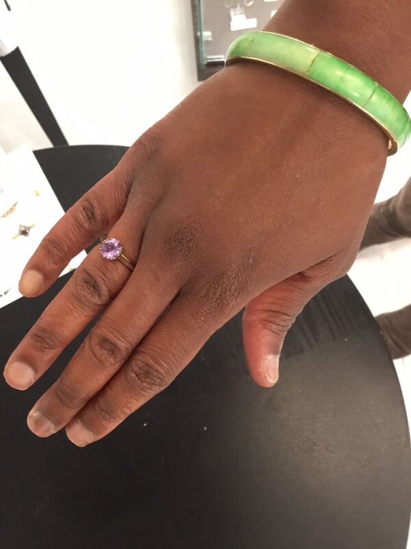 Classic Amethyst Solitaire Ring by Catherine Marche - product images  of 