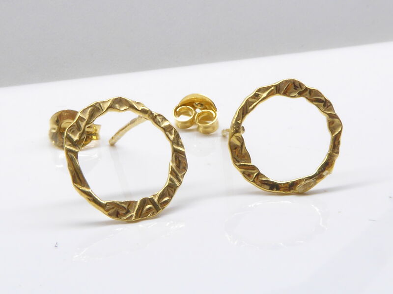 Hollow Circle Studs by Catherine Marche - product images  of 