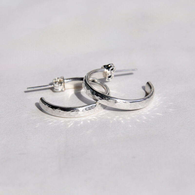 Free Spirit hoops silver by Katerina Damilos - product images  of 