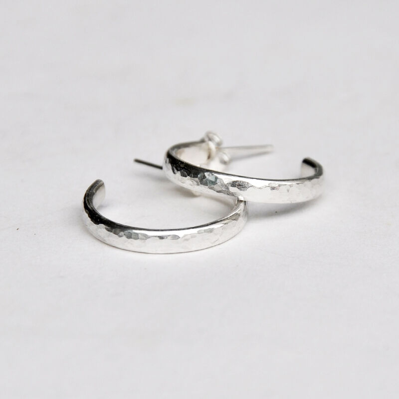 Free Spirit hoops silver by Katerina Damilos - product images  of 
