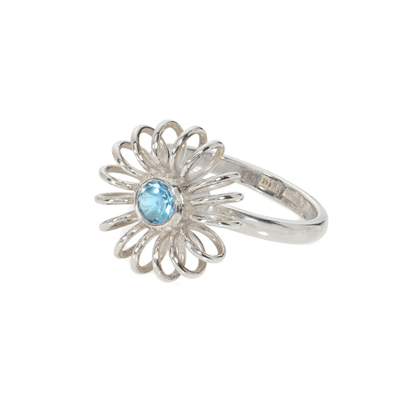Winter ring silver with topaz by Danny Ries - product images  of 