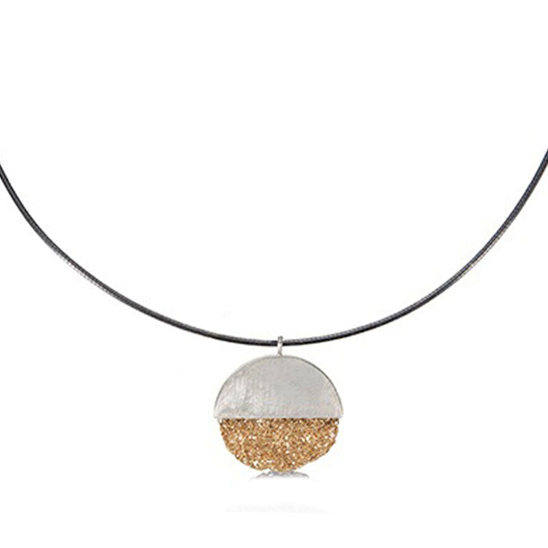 MidKNITe 22 pendant gold vermeil by Danny Ries - product images  of 