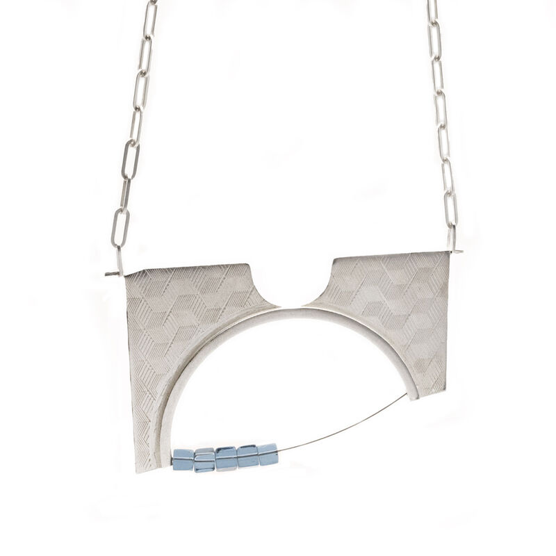 Five Sq. pendant silver by tJL - product images