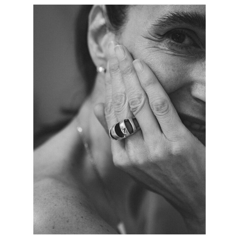 Big &amp; Bold silver ring by Jana Svabova - product images  of 