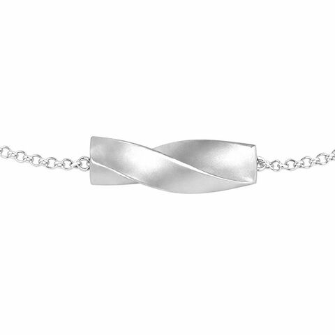 Twisted,textured,silver,necklace,by,Jana,Svabova,silver twisted tube necklace, unisex twisted tube necklace