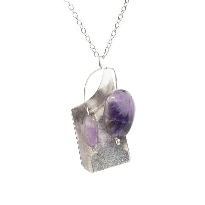 Violet pendant silver &amp; amethyst by tJL - product images  of 