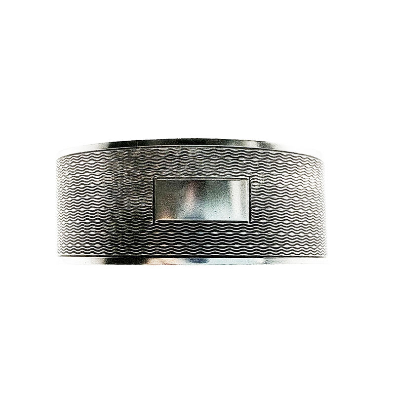Silver bracelet - Repurposed napkin ring 6 by tJL - product images