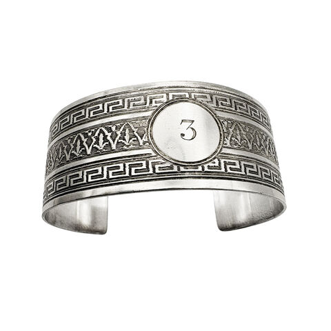 Silver,bracelet,-,Repurposed,napkin,ring,11,by,tJL,silver engraved cuff bracelet, textured surface cuff bracelet, recycled silver napkin ring into bracelet