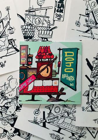 DOJO,Artbook,Book, Forpe, Freedom, Artbook, 