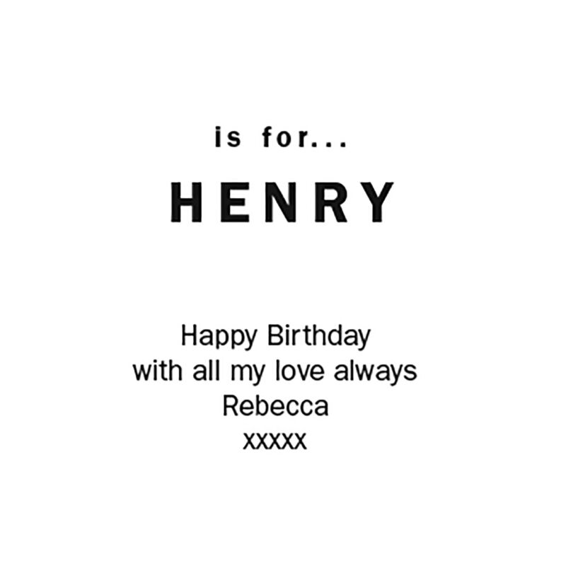 Personalised Nautical Semaphore Flags Name Card - product images  of 