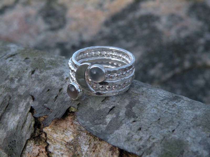 Moon Stacking Rings - product images  of 