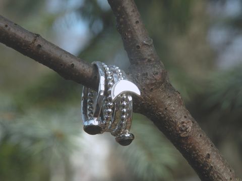 Moon,Stacking,Rings,moon stacking rings, moon stacking ring, moon rings, celestial rings, celestial stacking rings, celestial, moon, sterling silver stacking rings, sterling silver, grey moonstone stacking rings, grey moonstones, grey, moonstone