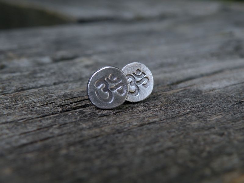 Om Post Earrings - product images  of 