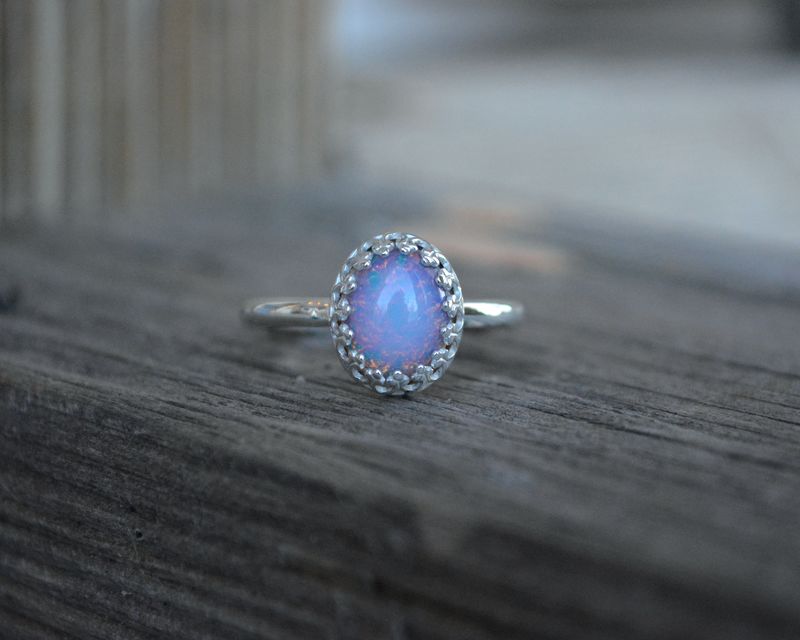 Vintage Fire Opal Ring - product images  of 