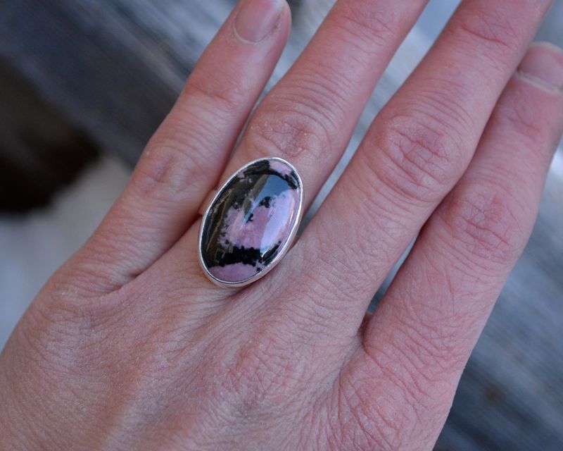 Rhodonite Ring Size 6 - product images  of 