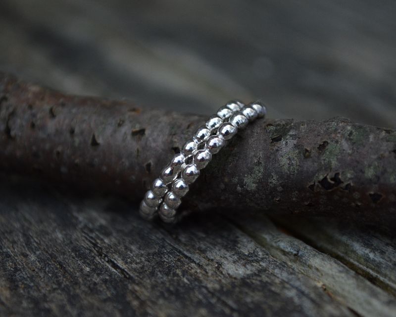 Beaded Stacking Ring - product images  of 