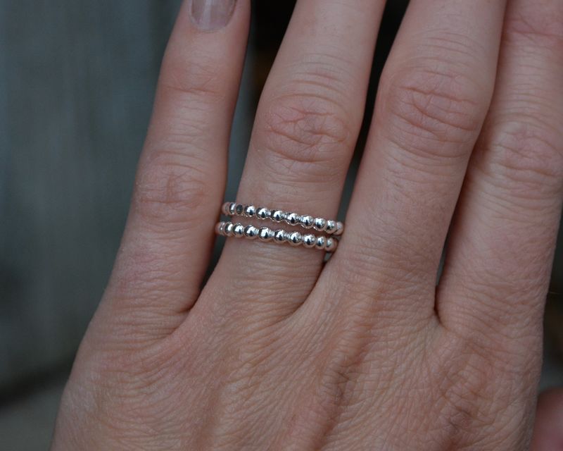 Beaded Stacking Ring - product images  of 
