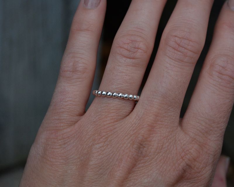Beaded Stacking Ring - product images  of 