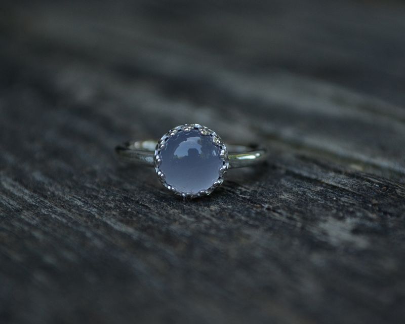 Blue Chalcedony Gallery Ring - product images  of 