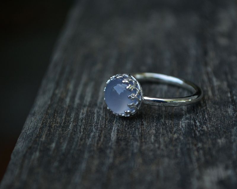 Blue Chalcedony Gallery Ring - product images  of 