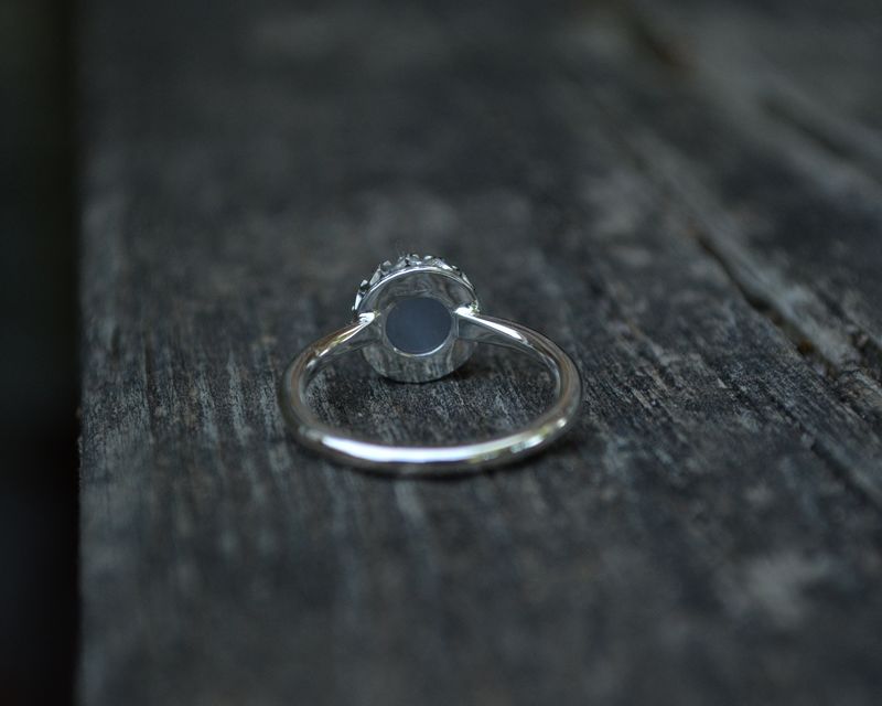 Blue Chalcedony Gallery Ring - product images  of 