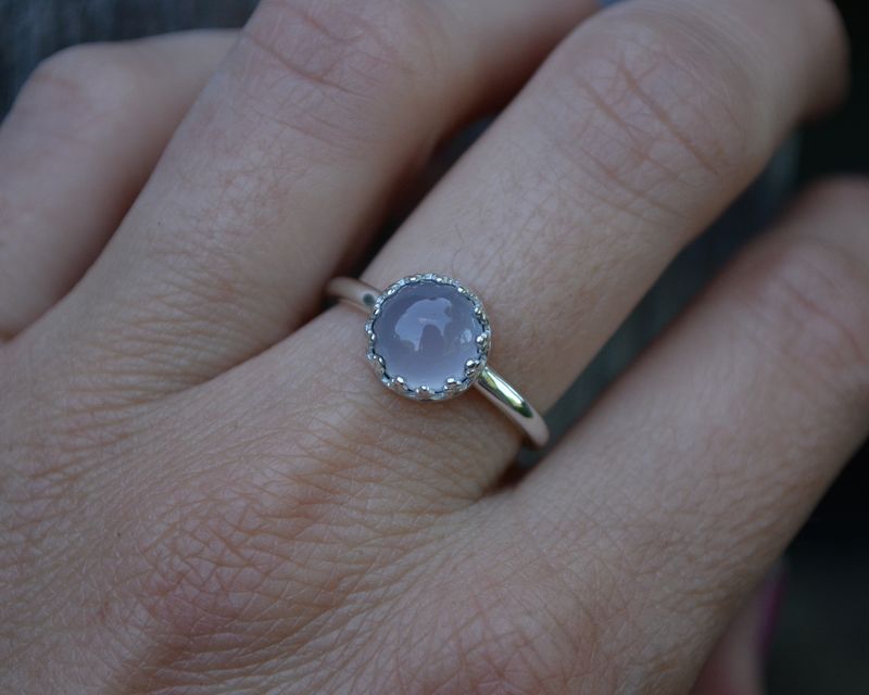 Blue Chalcedony Gallery Ring - product images  of 