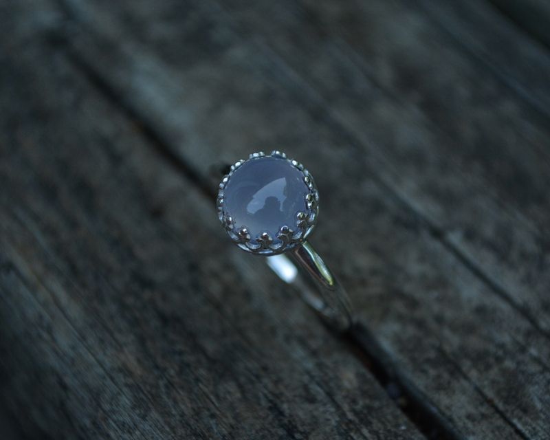 Blue Chalcedony Gallery Ring - product images  of 