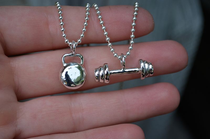 Barbell Necklace - product images  of 