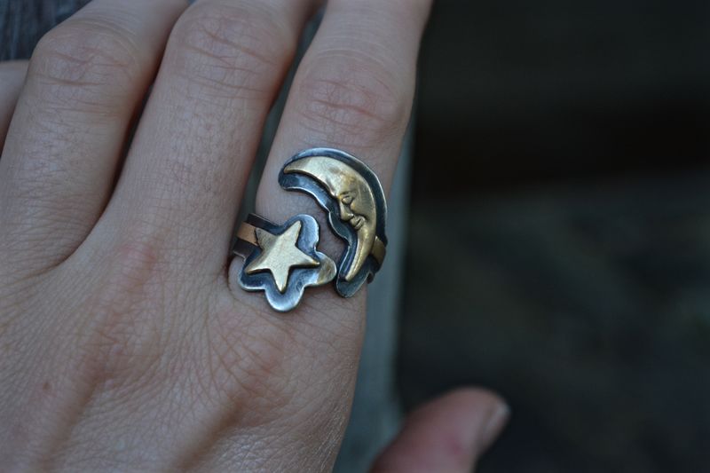 Moon and Star Ring - product images  of 
