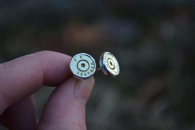 Bullet Post Earrings - product images  of 
