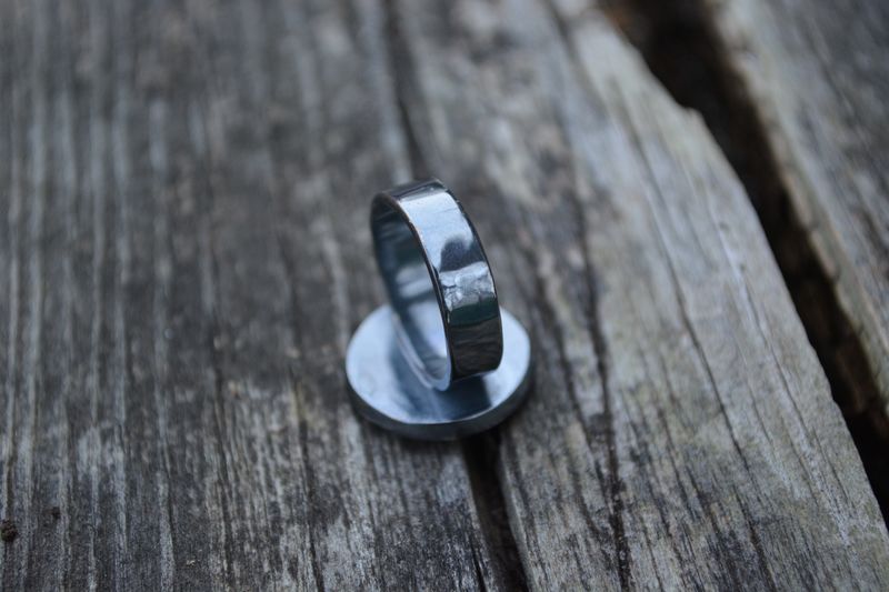 Crescent Moon Sterling Silver Ring - product images  of 