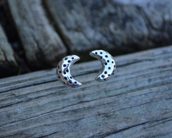 Crescent Moon Earrings - product images  of 