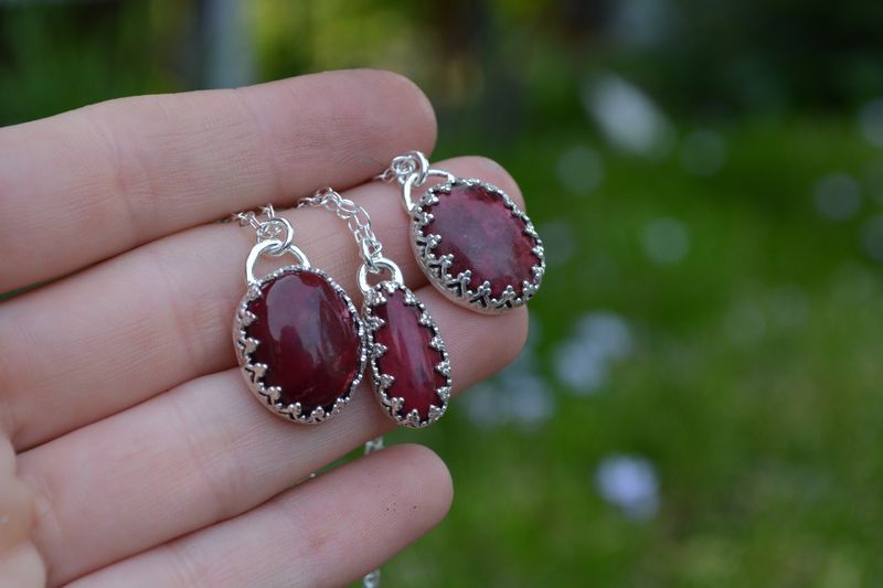 Red Alunite Necklaces - product images  of 