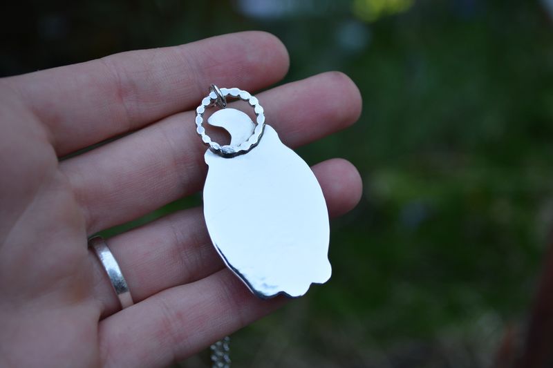 MoonStone Moon Necklace - product images  of 