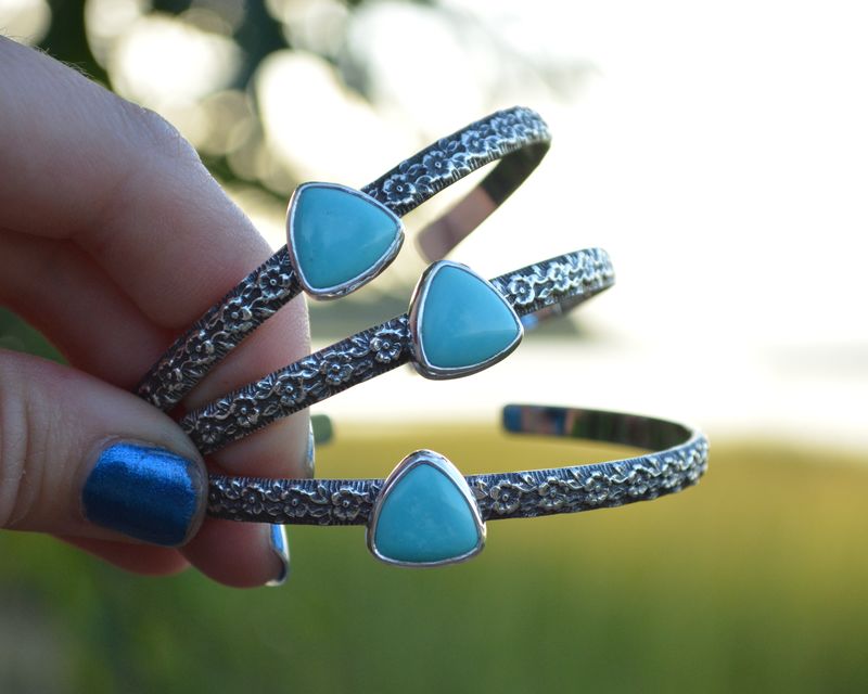 Turquoise Cuff Bracelet - product images  of 