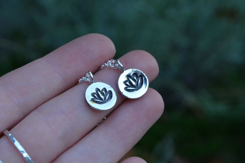 Lotus Necklace - product images  of 