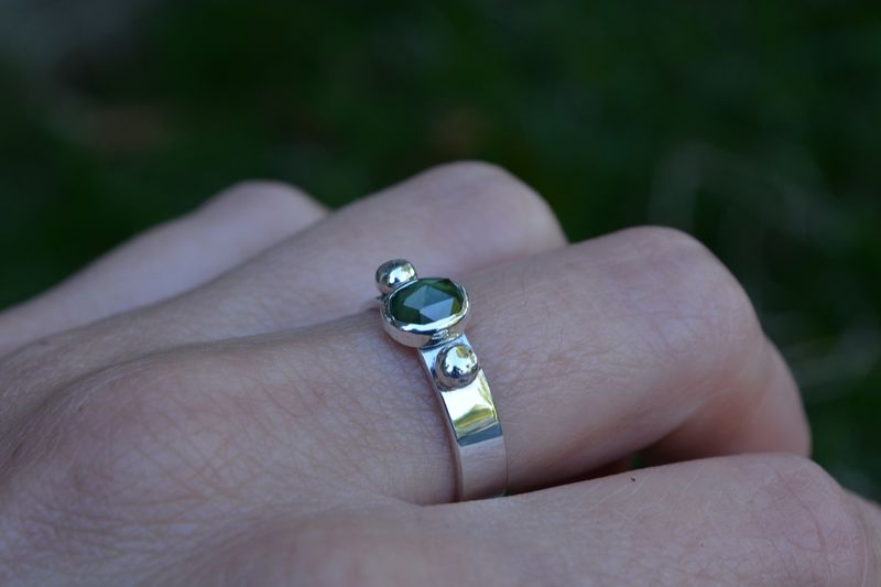 Green Sapphire Ring - product images  of 