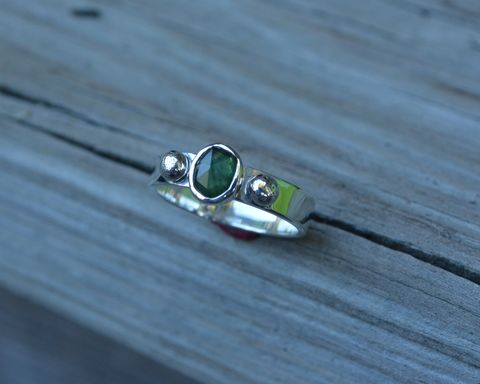 Green,Sapphire,Ring,Green sapphire ring, sapphire ring, green sapphire, sapphire, green, green gemstone, sapphire gemstone ring, handmade sapphire ring, sterling silver, silver sapphire ring