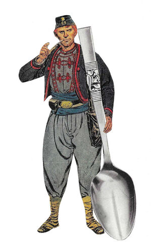 Surreal,Soldier,,Original,Collage,original collage, original art collage, surreal, soldier, surreal art, collage art, kitchen art