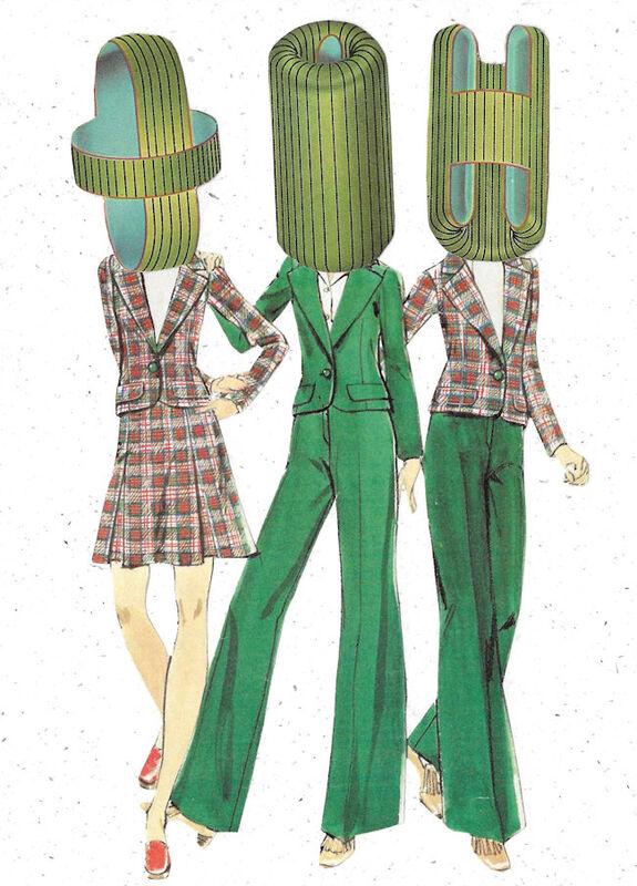 Strange Surreal Fashion, Original Collage - product images