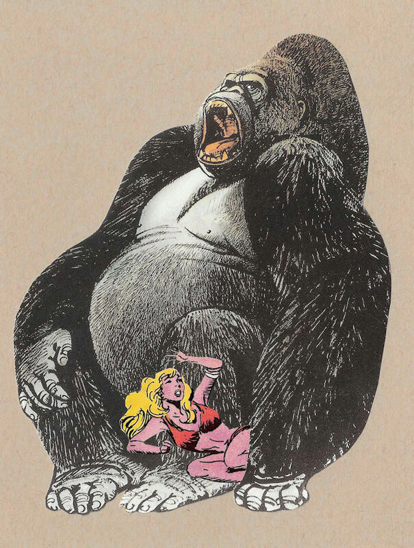 Gorilla, Original Collage - product images